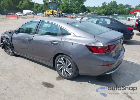 2020 Honda Insight Touring from USA, damaged, VIN 19XZE4F90LE012750
